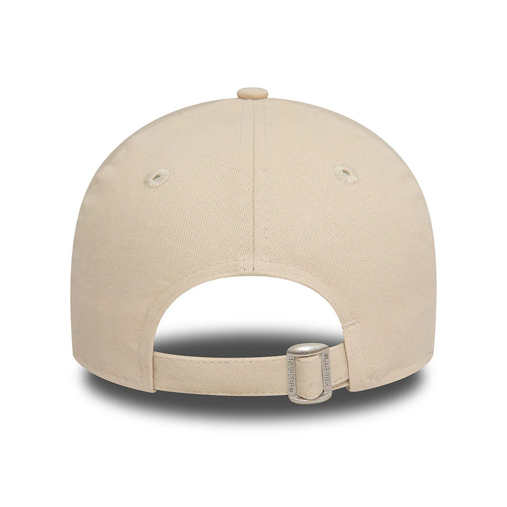New Era Damen 9TWENTY Baseball Cap - NE Wordmark - Steingrau-Marineblau - Image 3