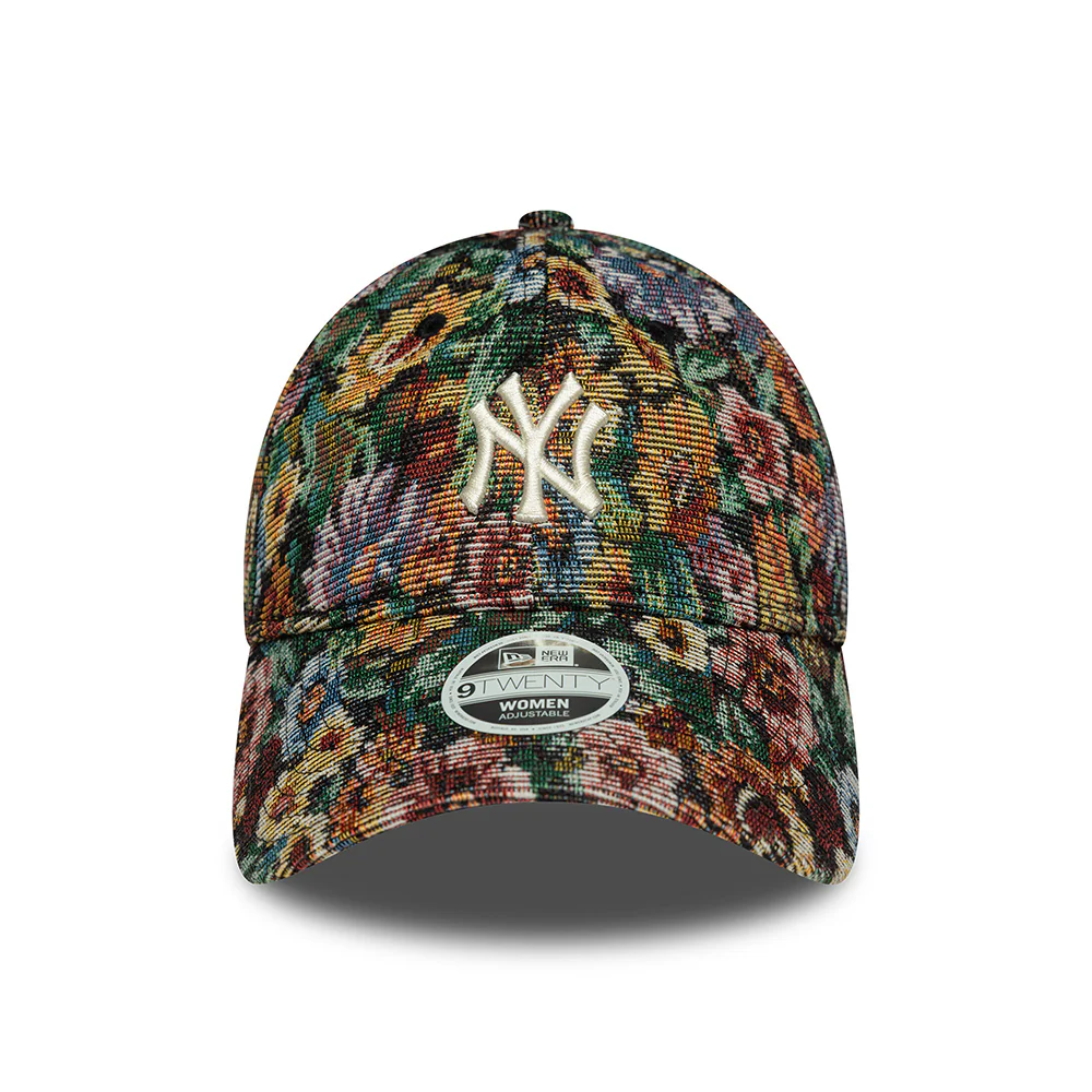 New Era Damen 9TWENTY New York Yankees Baseball Cap - MLB Floral Jacquard - Mehrfarbig - Image 2