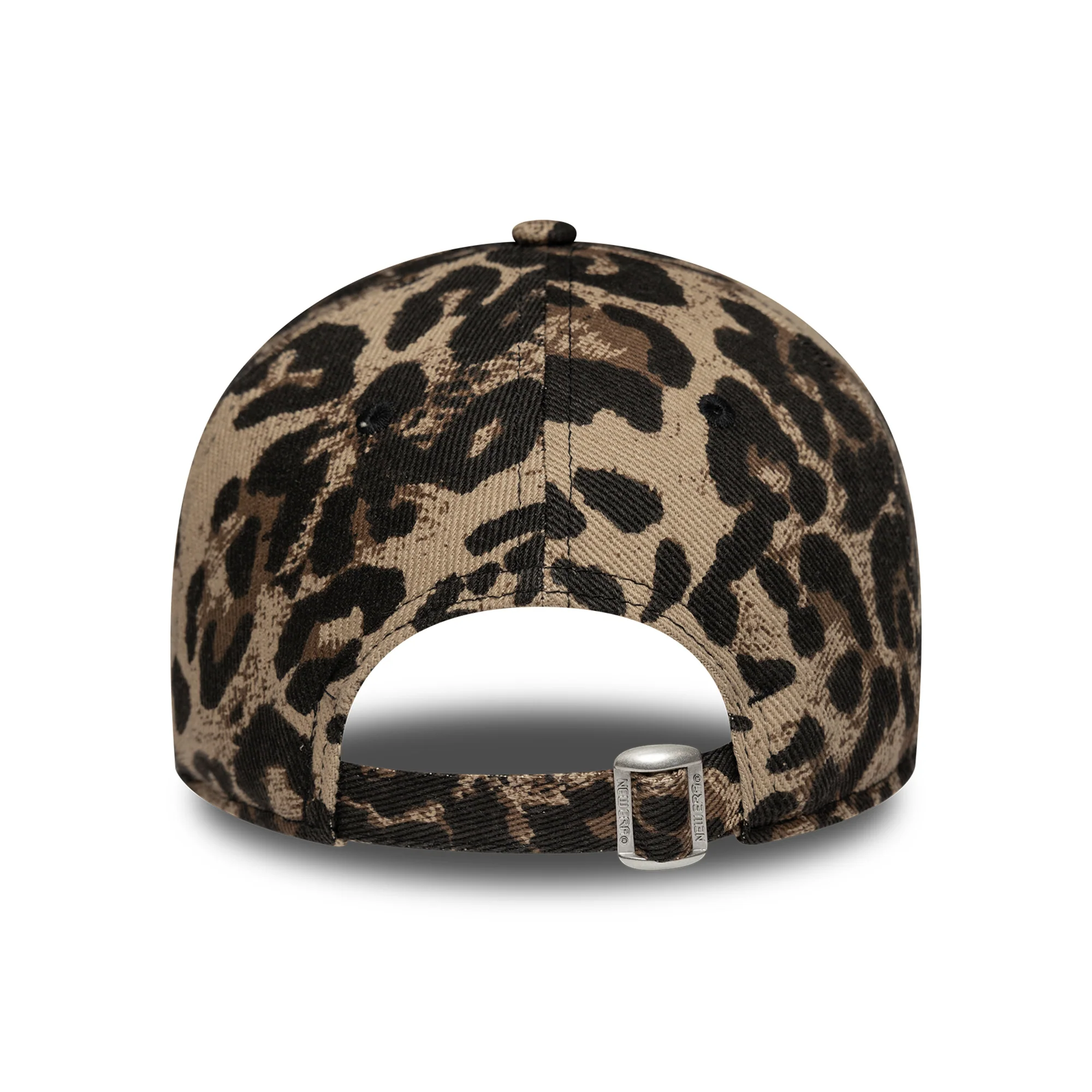 New Era Damen 9TWENTY New York Yankees Baseball Cap - MLB Leopard - Braun-Kamelhaarfarben - Image 3