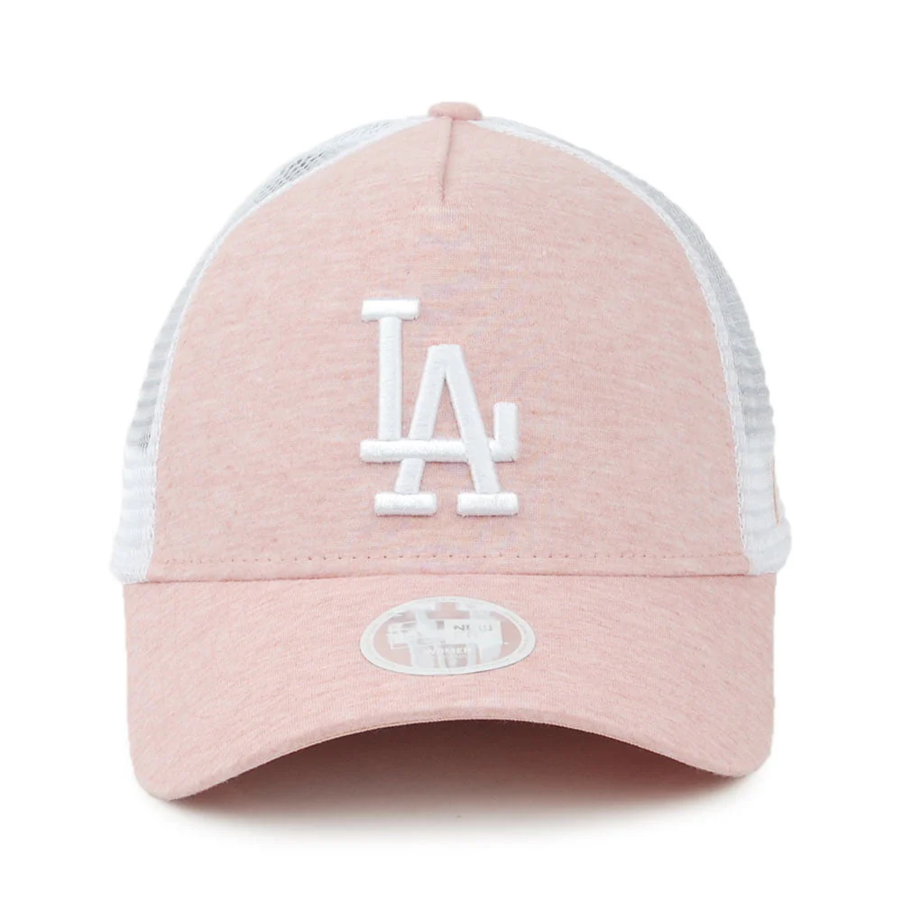 New Era Damen A-Frame L.A. Dodgers Trucker Cap MLB Jersey Essential - Hellrosa - Image 2