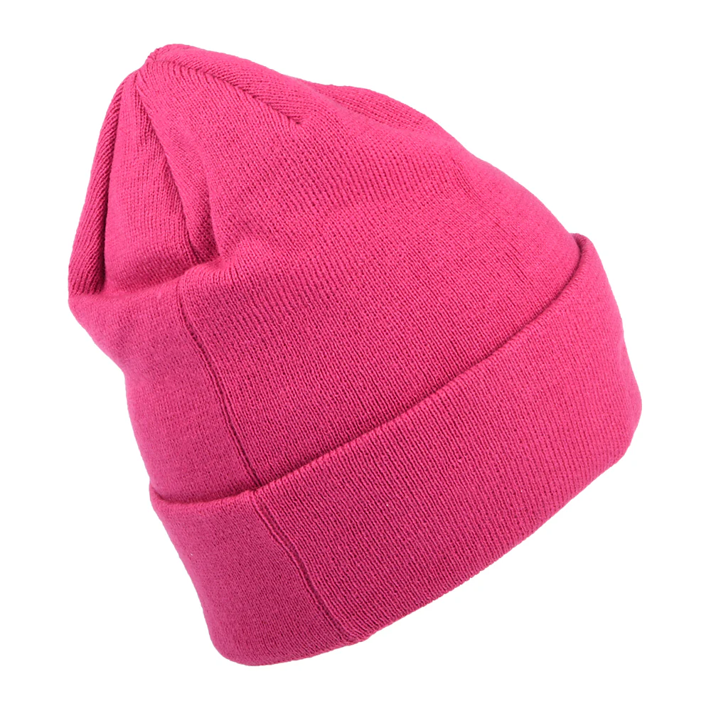 New Era Damen Cuff Knit New York Yankees Beanie Mütze - MLB Metallic Logo - Rosa - Image 2