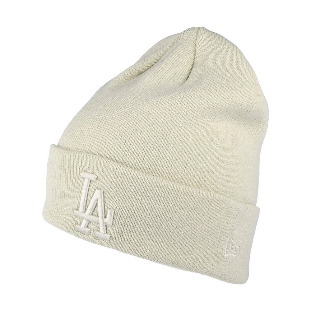 New Era Damen L.A. Dodgers Beanie Mütze - MLB League Essential II - Steingrau
