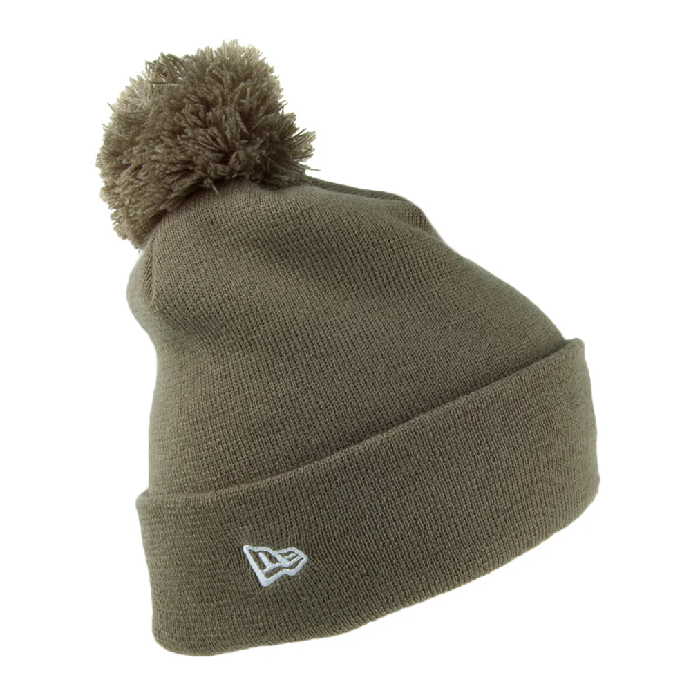 New Era Damen L.A. Dodgers Bommelmütze - Heart Knit - Olivgrün - Image 2