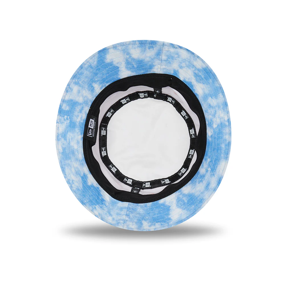 New Era Damen Tapered Fischerhut - Tie Dye - Blau-Rosa-Gelb - Image 4