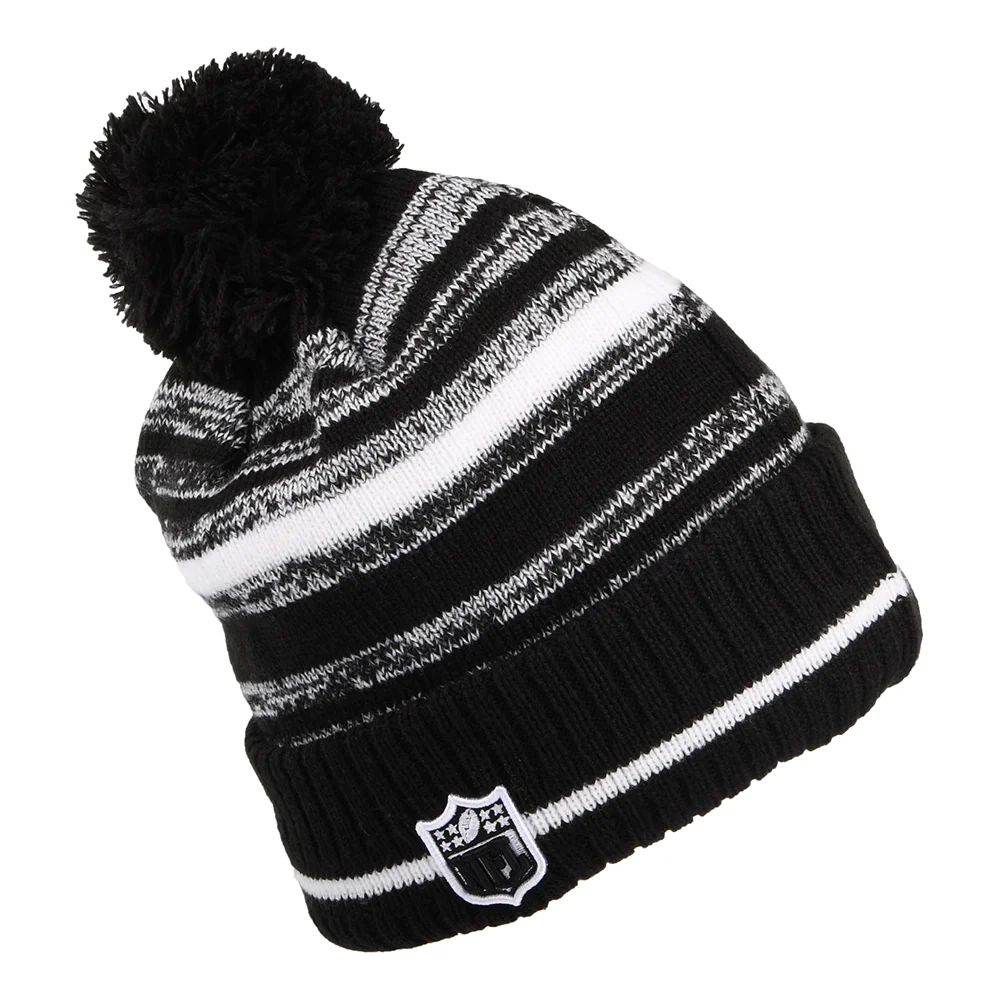 New Era Denver Broncos Bommelmütze - NFL Sport Knit - Schwarz-Weiß - Image 2