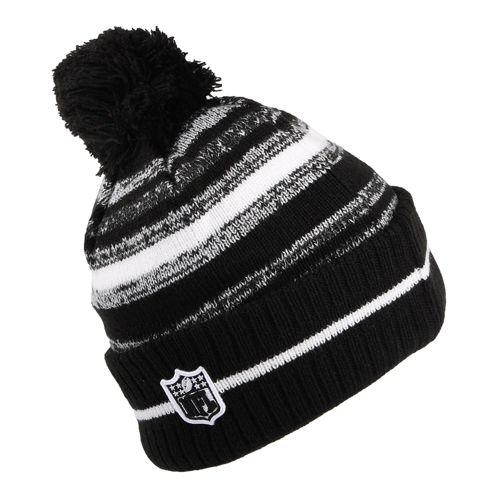 New Era Kansas City Chiefs Bommelmütze - NFL Sport Knit - Schwarz-Weiß - Image 2