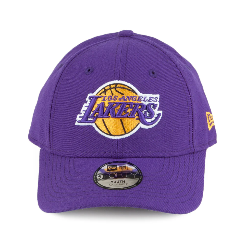 New Era Kids 9FORTY L.A. Lakers Baseball Cap - NBA The League - Violett - Image 2