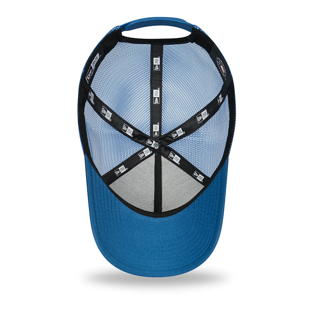 New Era Kinder 9FORTY A-Frame L.A. Dodgers Trucker Cap - MLB Tonal Mesh - Blau - Image 4