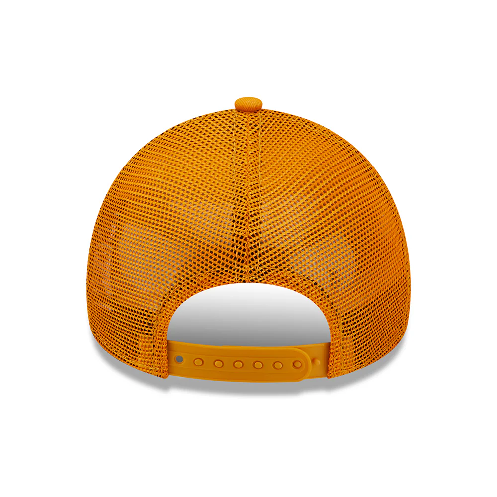 New Era Kinder 9FORTY A-Frame New York Yankees Trucker Cap - MLB Tonal Mesh - Orange - Image 3