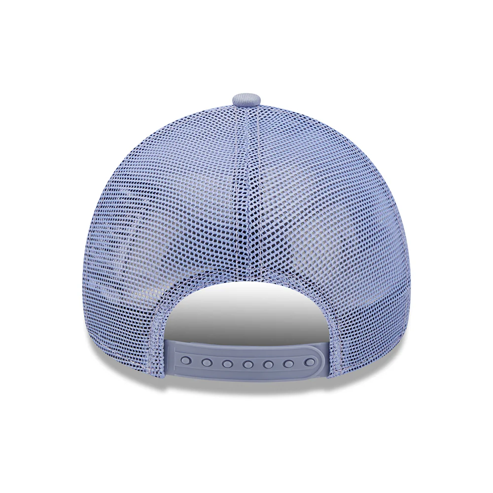 New Era Kinder 9FORTY A-Frame New York Yankees Trucker Cap - MLB Tonal Mesh - Veilchenblau - Image 3