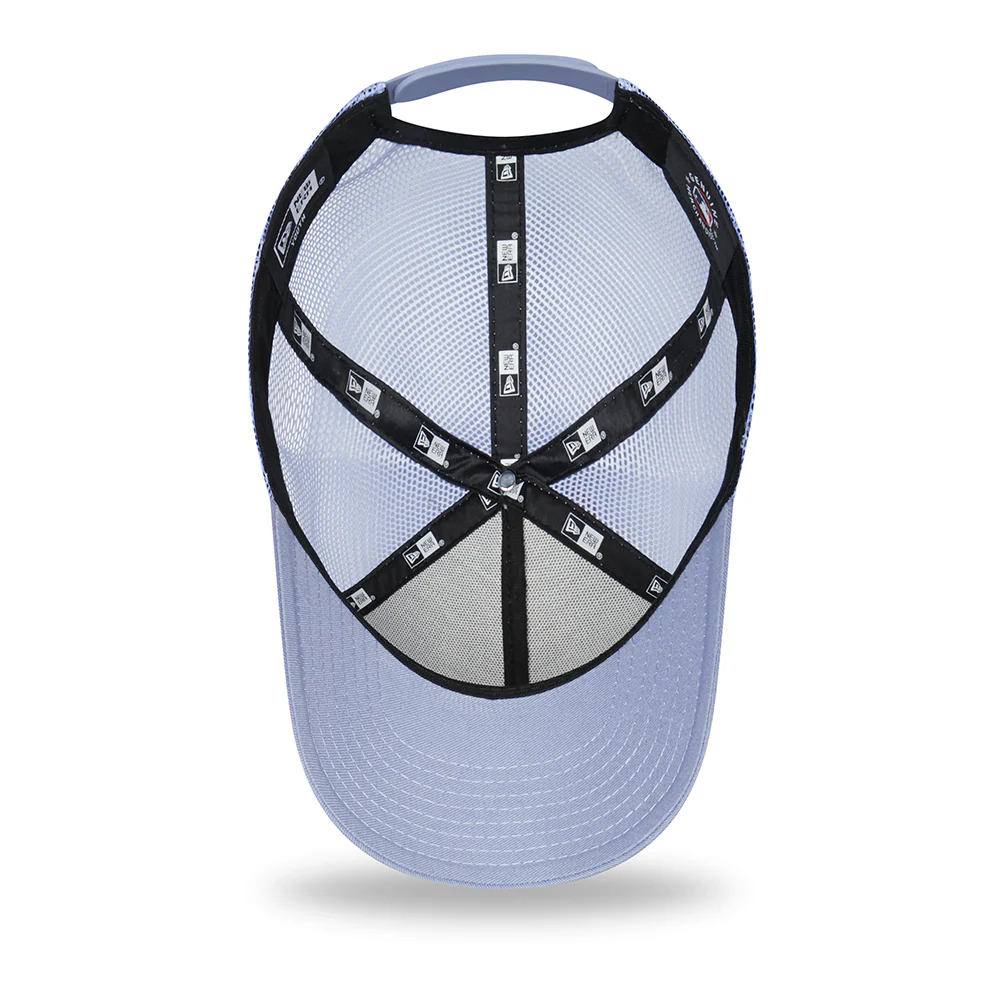 New Era Kinder 9FORTY A-Frame New York Yankees Trucker Cap - MLB Tonal Mesh - Veilchenblau - Image 4