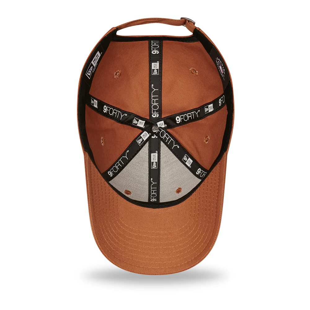 New Era Kinder 9FORTY Boston Red Sox Baseball Cap - MLB League Essential II - Toffee - Image 4