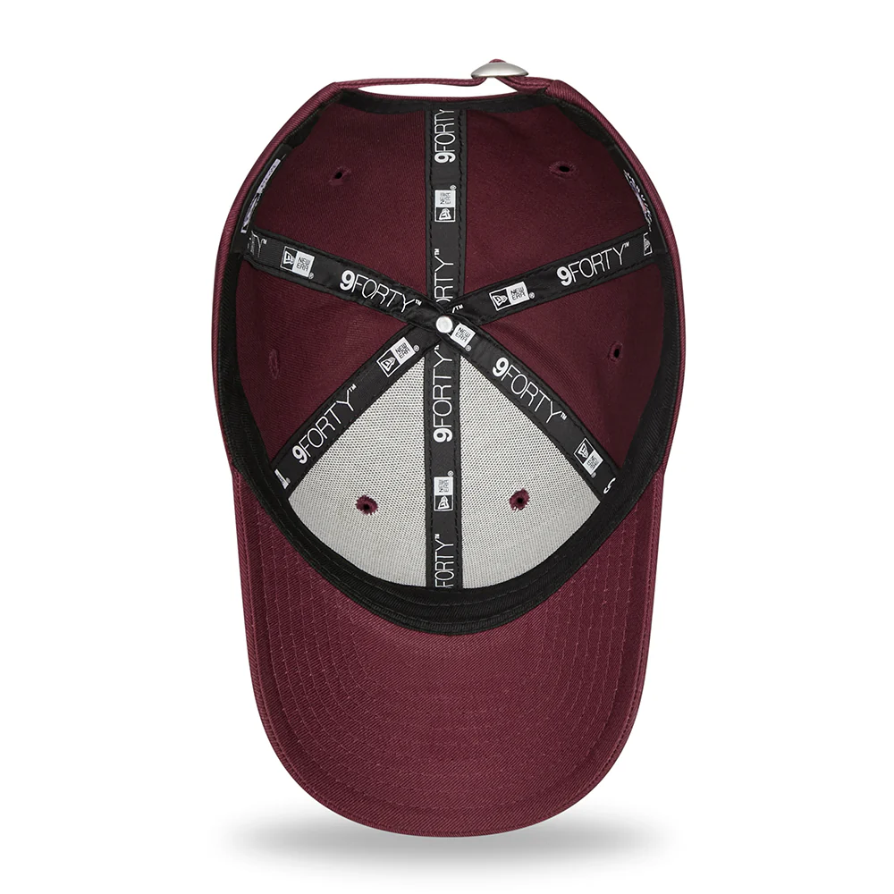 New Era Kinder 9FORTY Boston Red Sox Baseball Cap - MLB League Essential - Kastanienbraun-Marineblau - Image 5