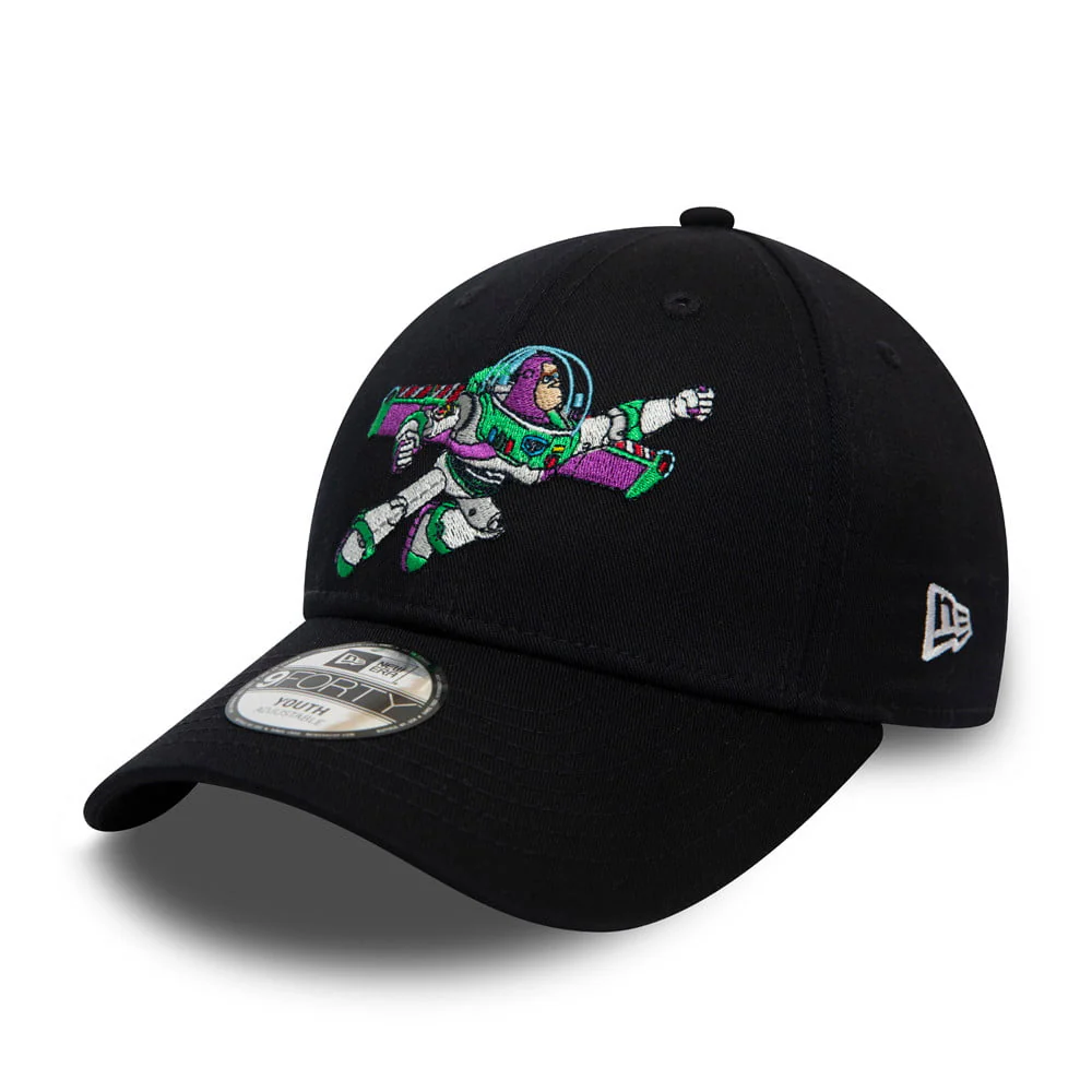 New Era Kinder 9FORTY Buzz Lightyear Baseball Cap - Toy Story - Marineblau
