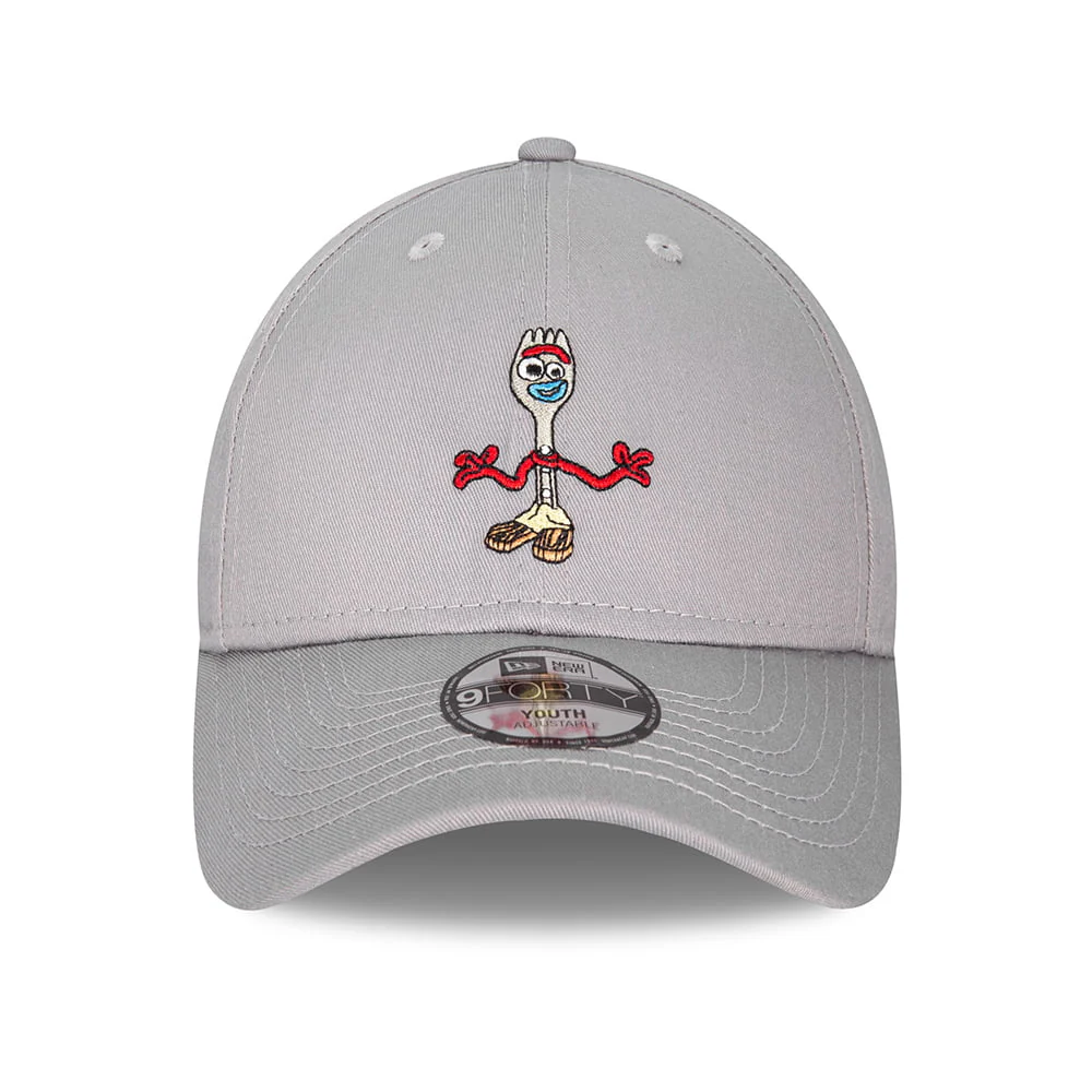 New Era Kinder 9FORTY Forky Baseball Cap - Toy Story - Grau - Image 2