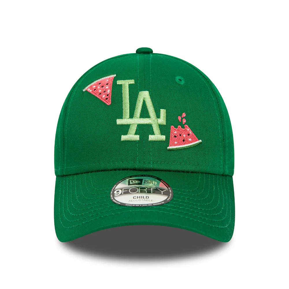 New Era Kinder 9FORTY L.A. Dodgers Baseball Cap - MLB Icon - Grün - Image 2