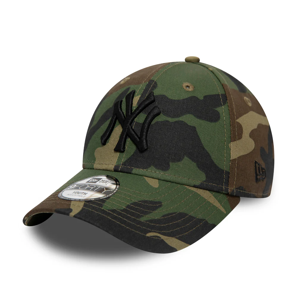 New Era Kinder 9FORTY New York Yankees Baseball Cap - League Essential - Tarnfarben