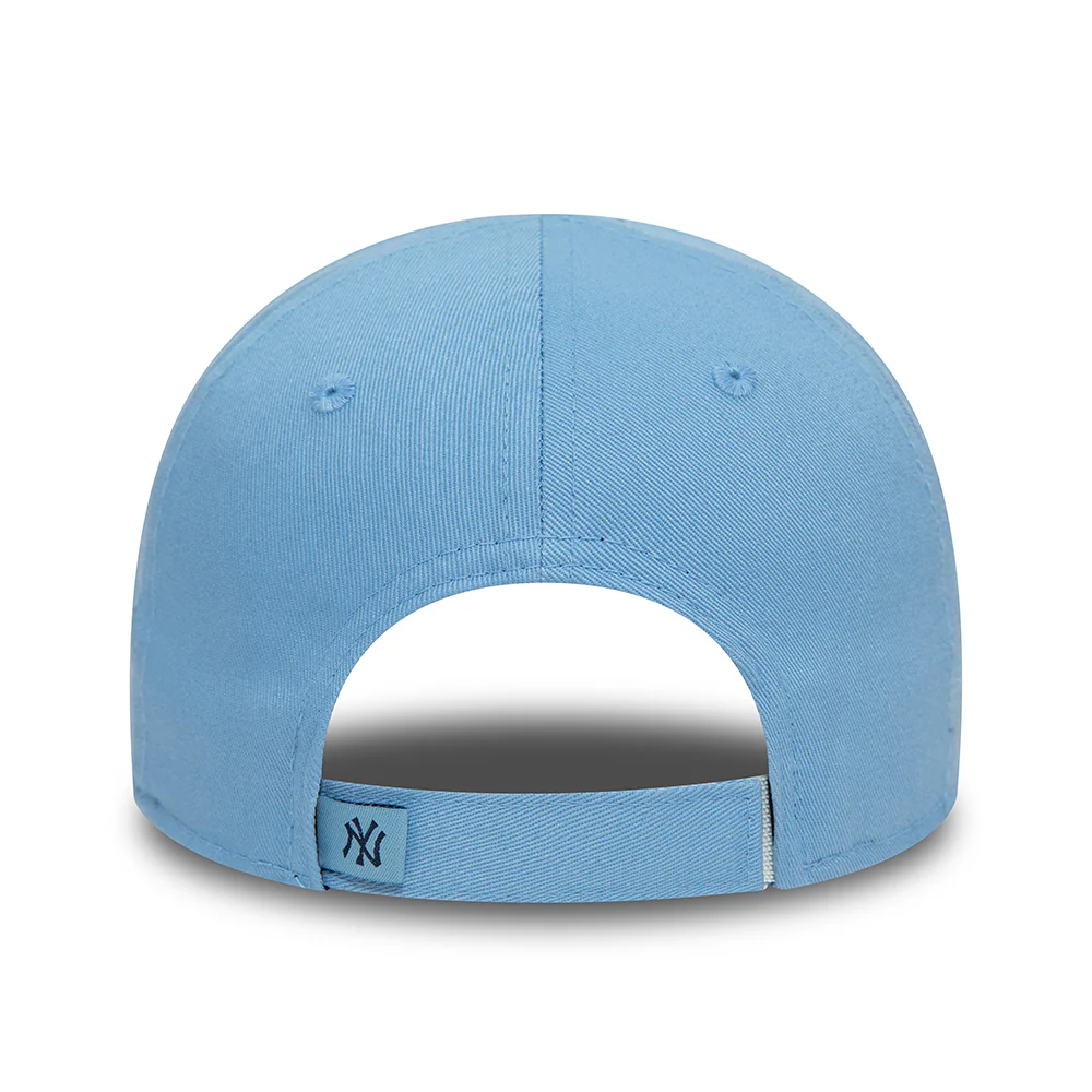 New Era Kinder 9FORTY New York Yankees Baseball Cap - MLB Icon - Himmelblau-Marineblau - Image 3