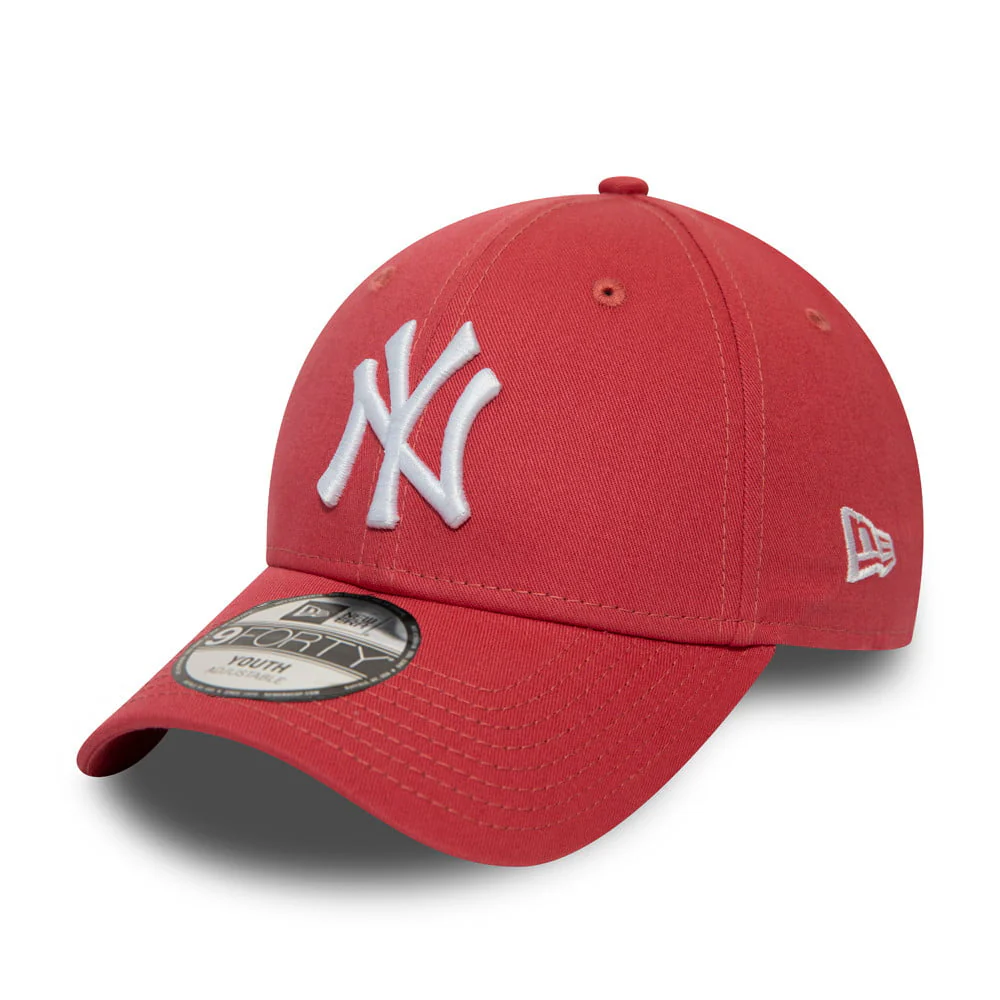 New Era Kinder 9FORTY New York Yankees Baseball Cap - MLB League Essential - Koralle