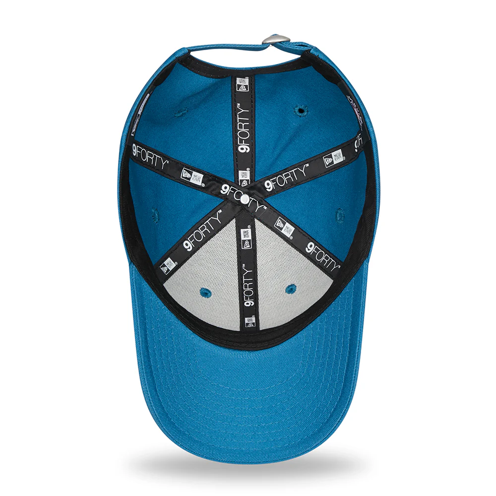 New Era Kinder 9FORTY New York Yankees Baseball Cap - MLB League Essential - Petrol-Weiß - Image 5