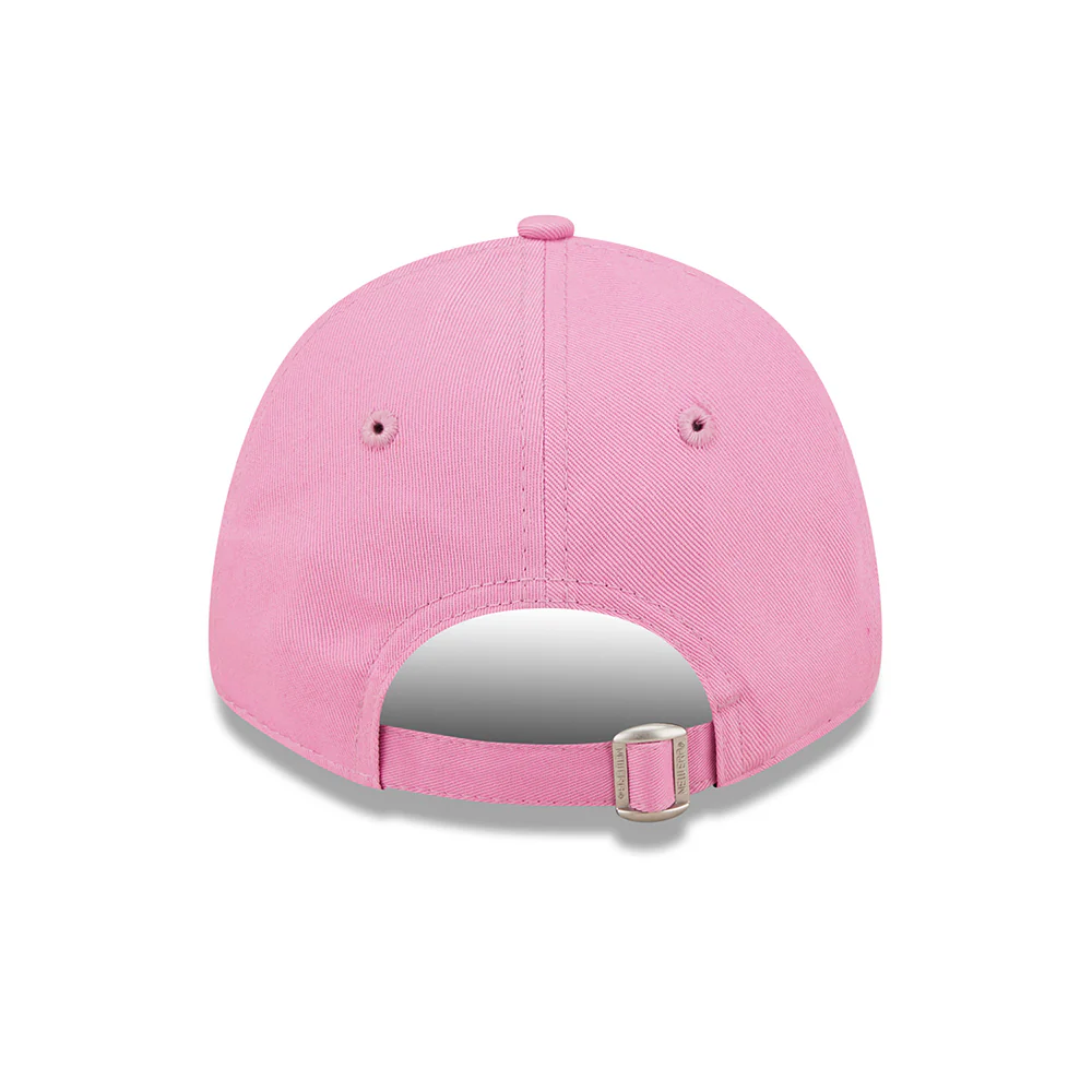 New Era Kinder 9FORTY New York Yankees Baseball Cap - MLB League Essential - Pink-Weiß - Image 4