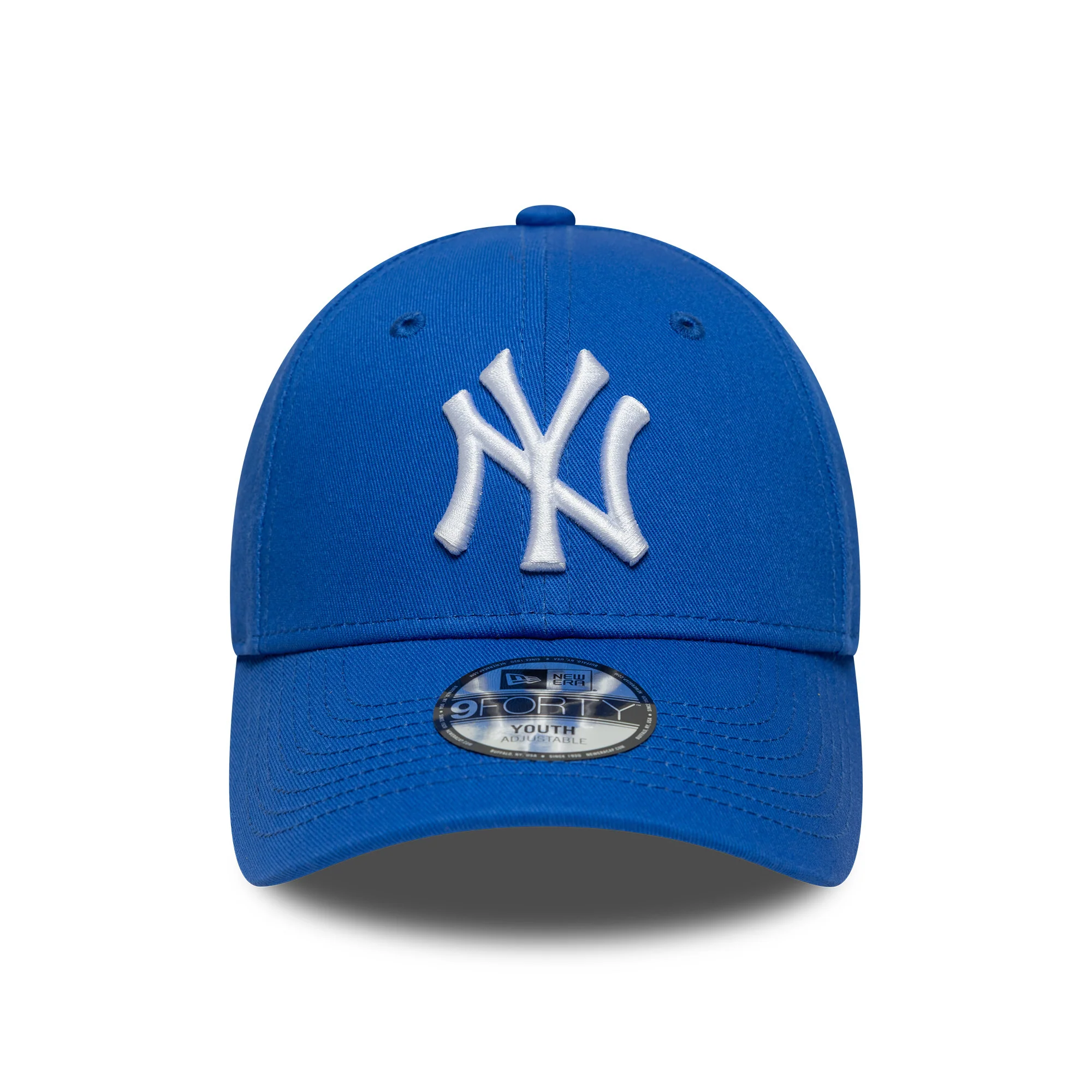 New Era Kinder 9FORTY New York Yankees Baseball Cap - MLB League Essential - Tiefblau-Weiß - Image 2