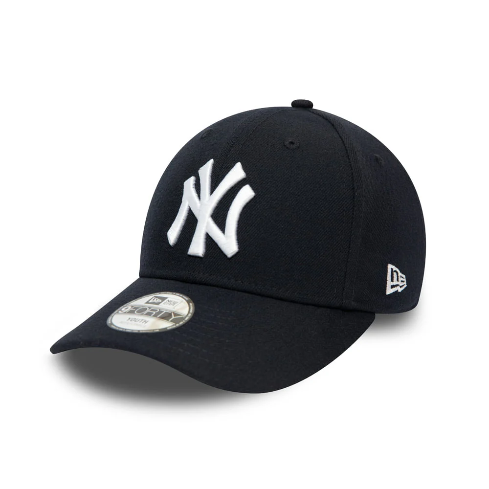 New Era Kinder 9FORTY New York Yankees Baseball Cap - MLB The League - Marineblau-Weiß