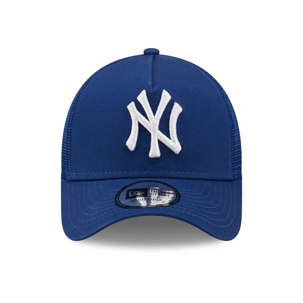 New Era Kinder 9FORTY New York Yankees Trucker Cap - MLB League Essential II - Königsblau-Weiß - Image 2