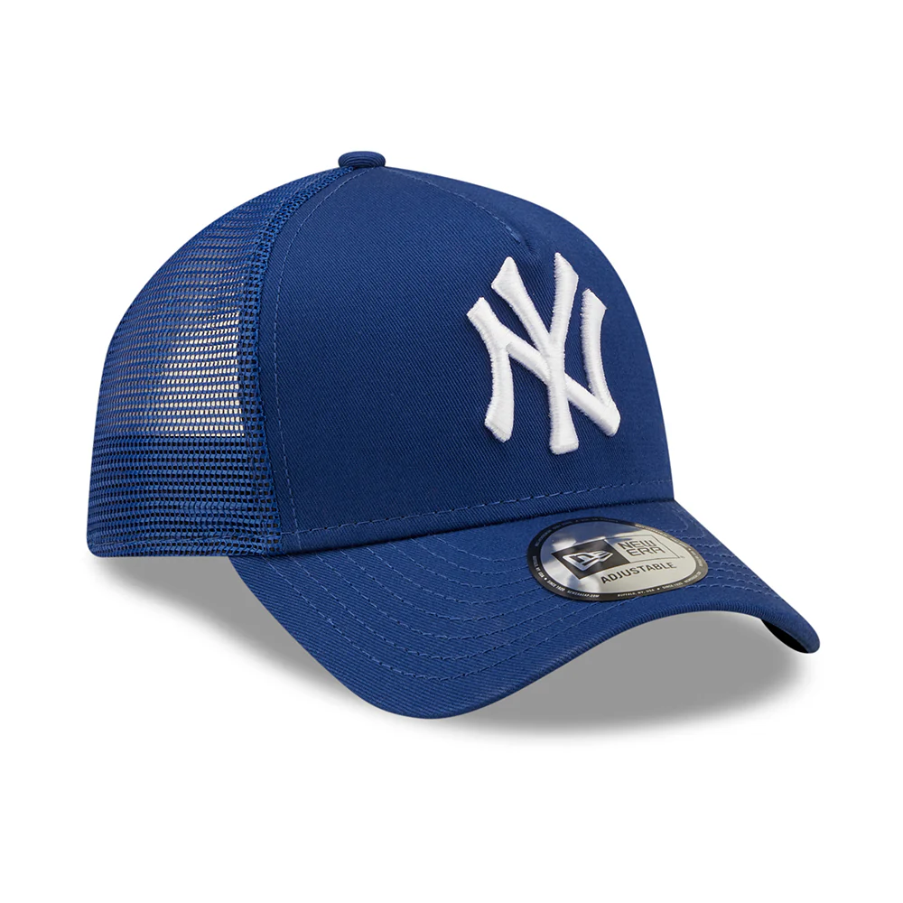 New Era Kinder 9FORTY New York Yankees Trucker Cap - MLB League Essential II - Königsblau-Weiß - Image 3