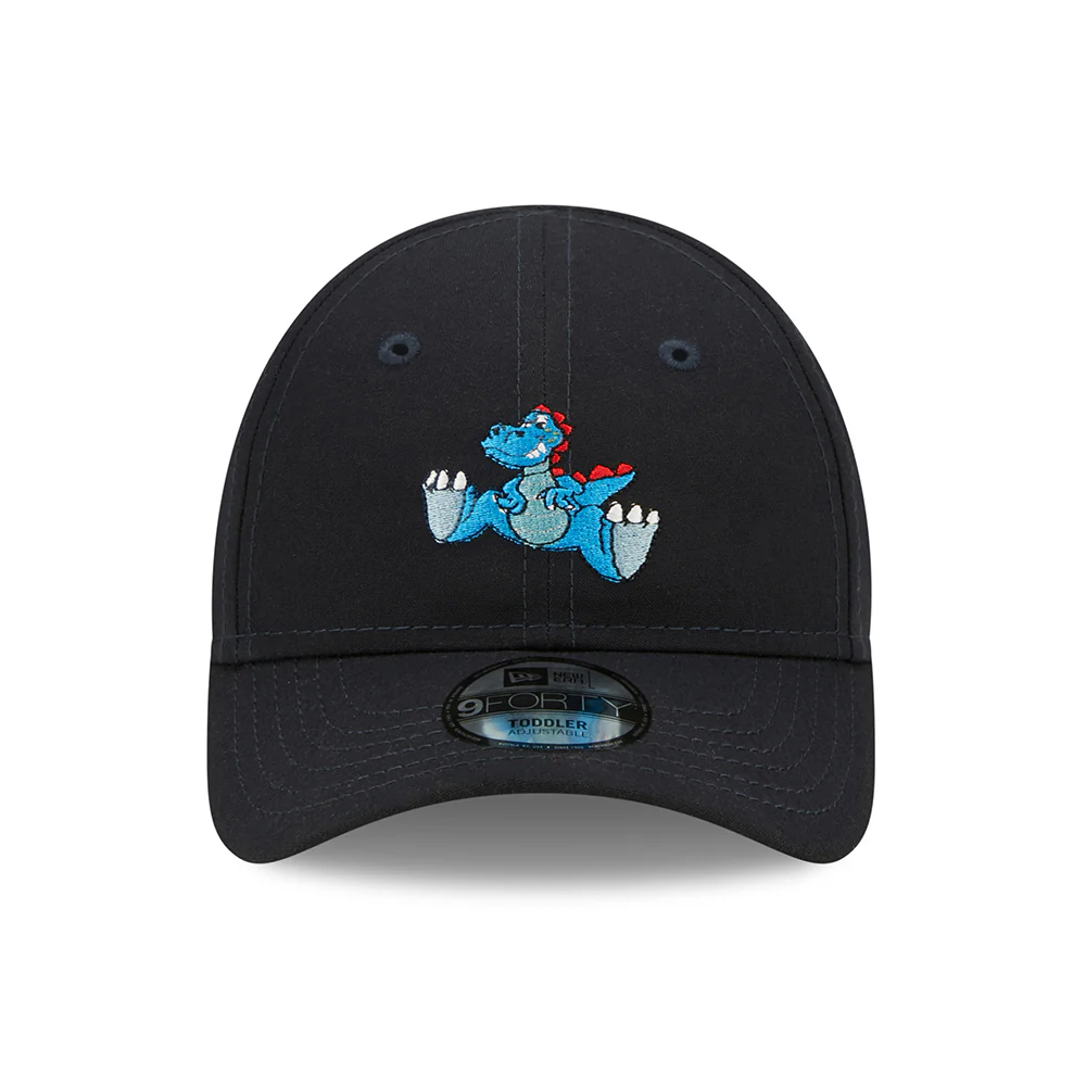 New Era Kinder 9FORTY Repreve Baseball Cap - Dino - Marineblau - Image 2