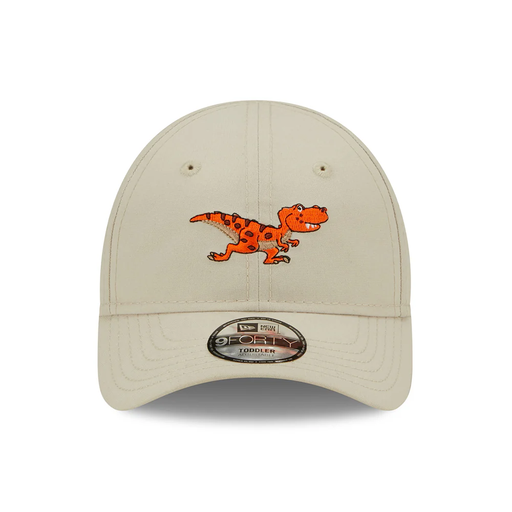 New Era Kinder 9FORTY Repreve Baseball Cap - Dino - Steingrau - Image 2