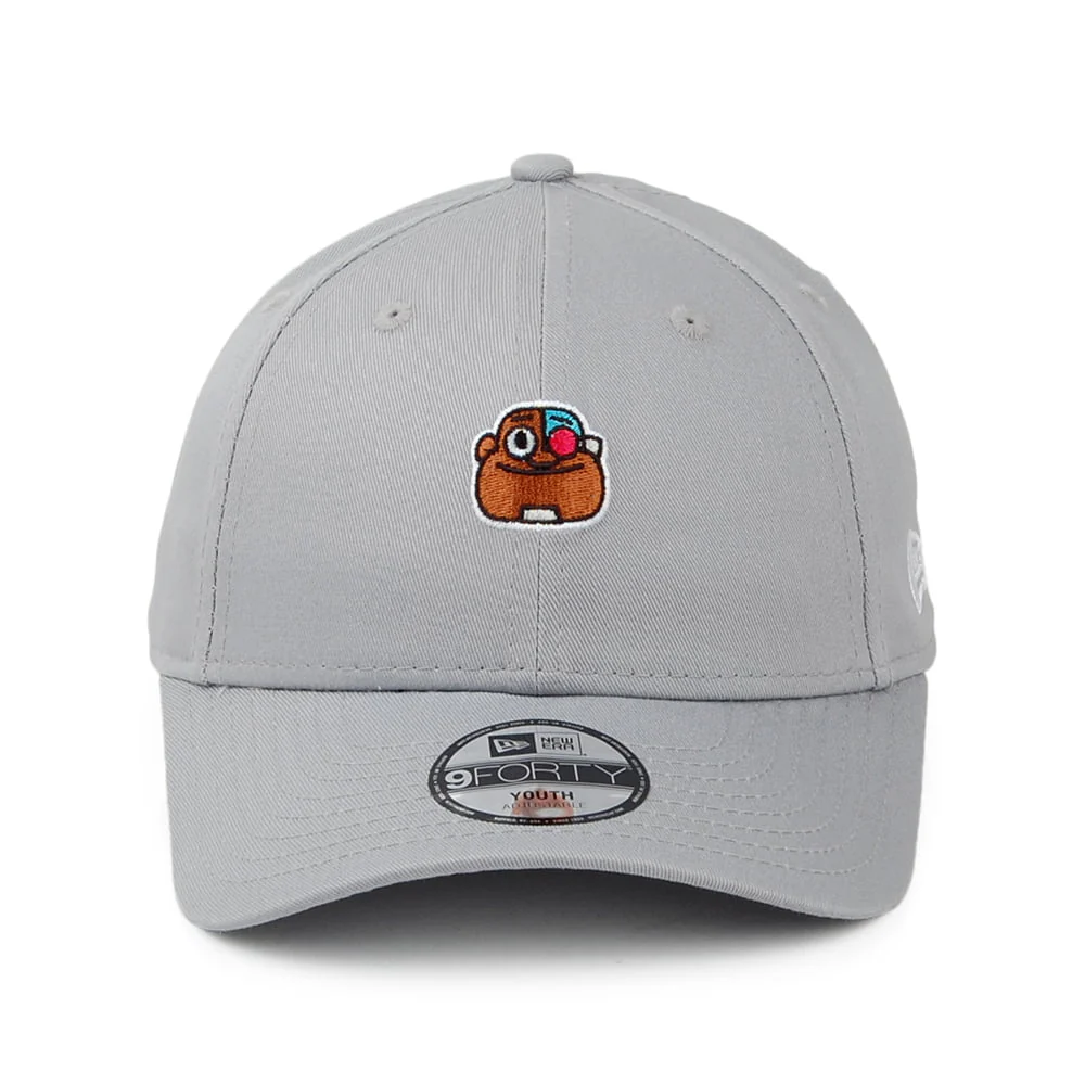 New Era Kinder 9FORTY Teen Titans Baseball Cap - Cyborg - Grau - Image 2