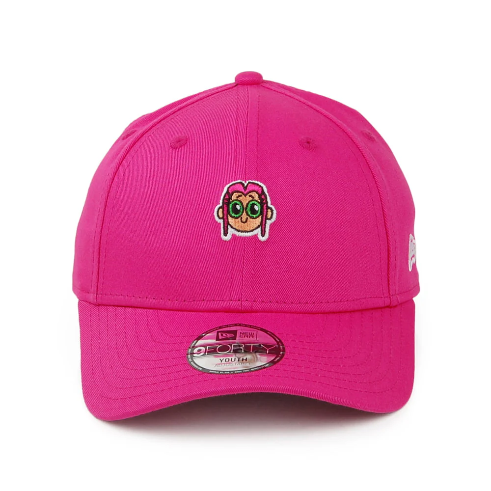 New Era Kinder 9FORTY Teen Titans Baseball Cap - Star Fire - Rosa - Image 2