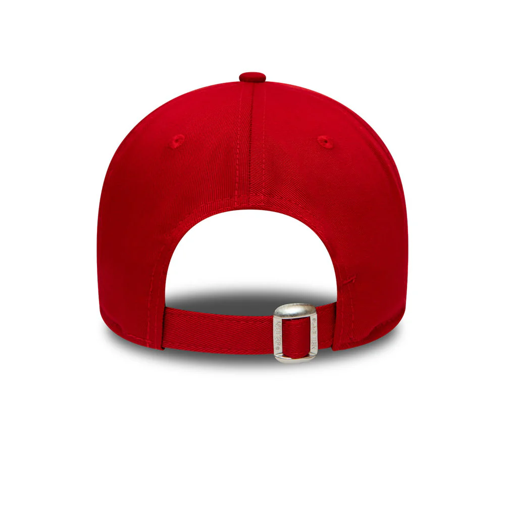 New Era Kinder 9FORTY Timon and Pumbaa Baseball Cap - Disney Character Logo - Scharlachrot - Image 2