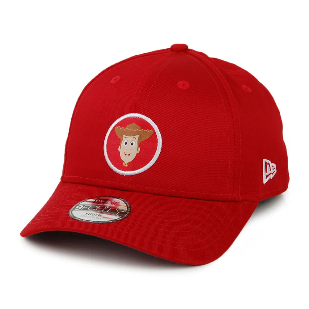 New Era Kinder 9FORTY Toy Story Baseball Cap - Woody - Rot