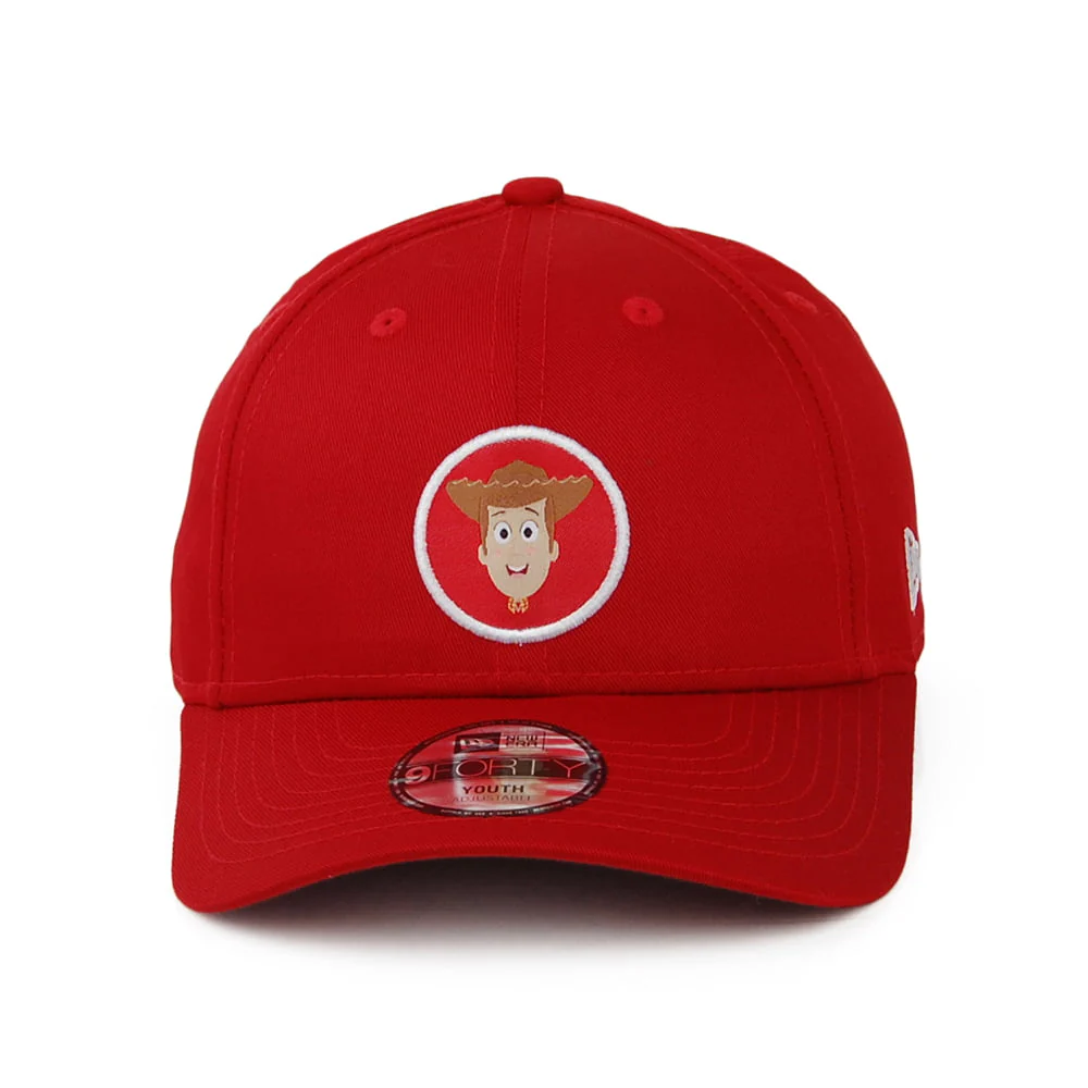 New Era Kinder 9FORTY Toy Story Baseball Cap - Woody - Rot - Image 2
