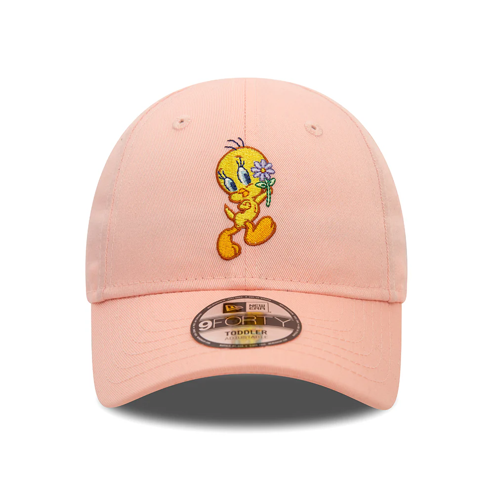New Era Kinder 9FORTY Tweety Baseball Cap - Looney Tunes - Pfirsich - Image 2