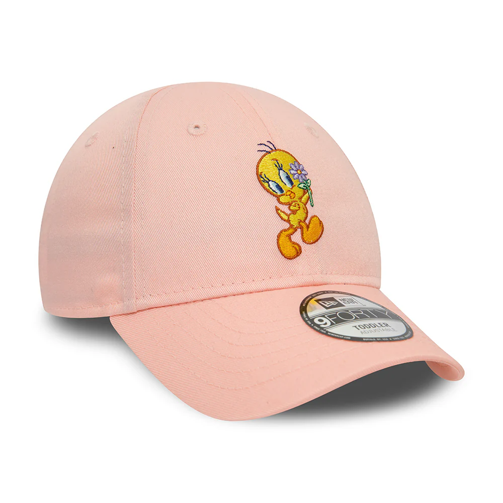 New Era Kinder 9FORTY Tweety Baseball Cap - Looney Tunes - Pfirsich - Image 3