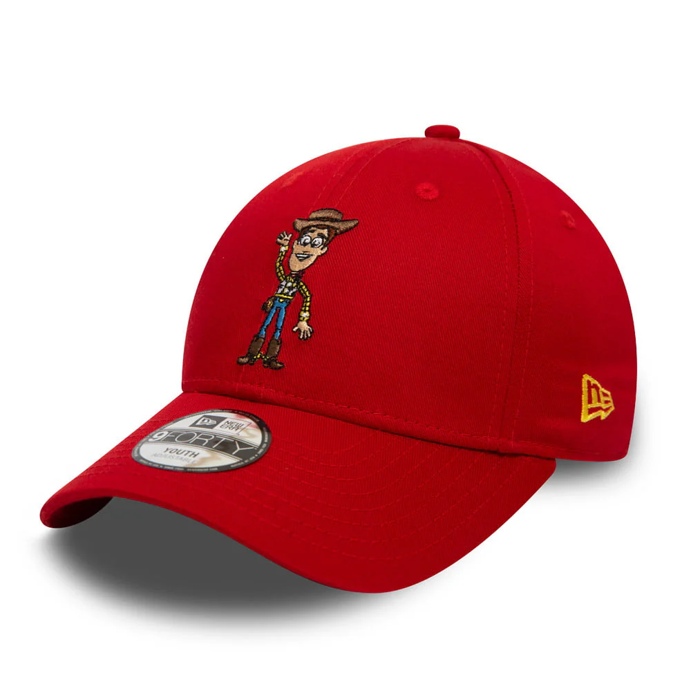 New Era Kinder 9FORTY Woody Baseball Cap - Toy Story - Rot