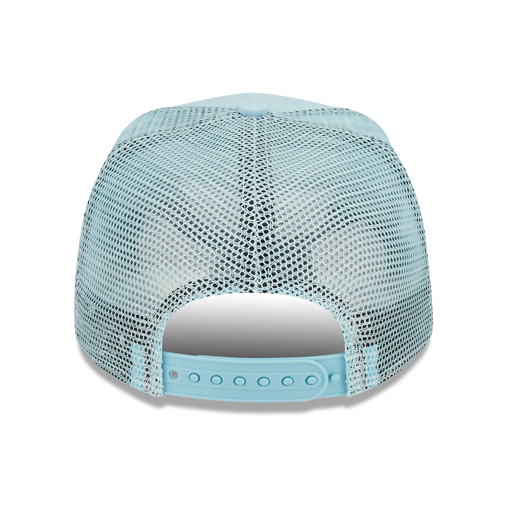 New Era Kinder A-Frame L.A. Dodgers Trucker Cap - MLB Tonal Mesh - Hellblau - Image 4