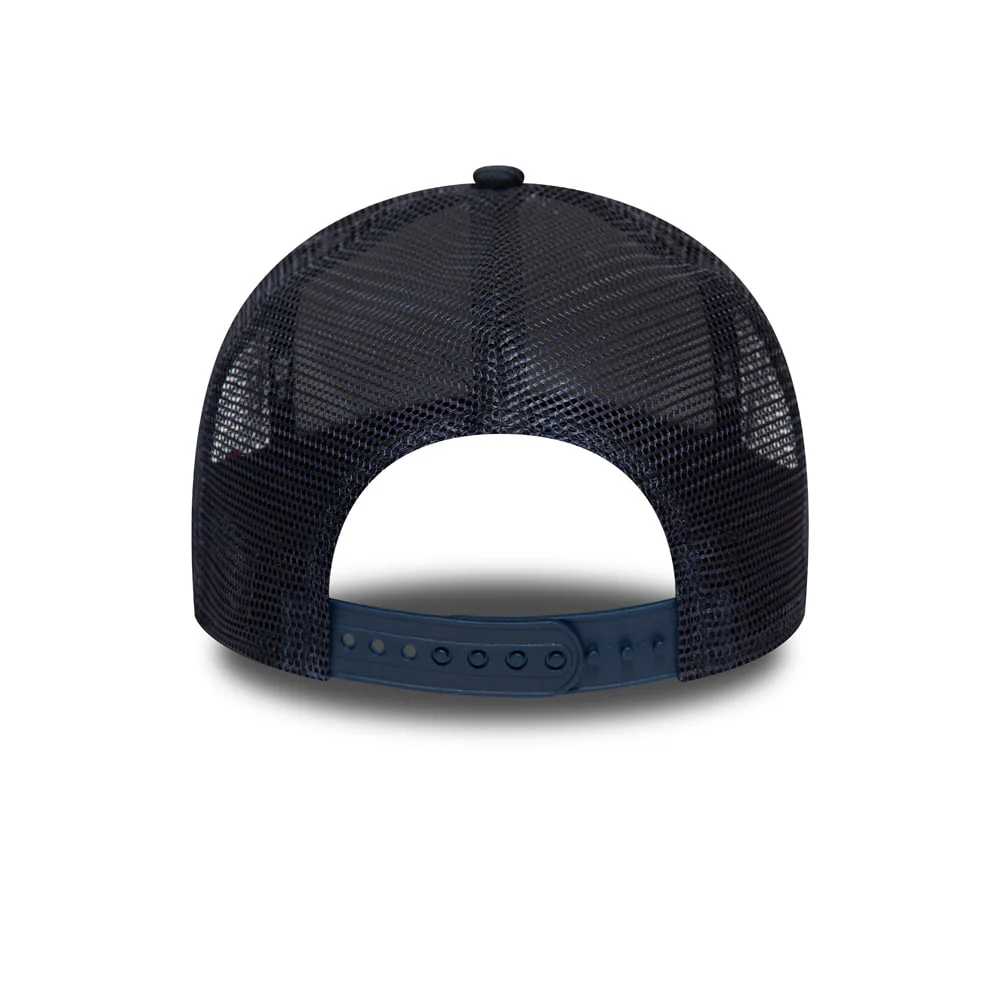 New Era Kord Trucker Cap Fabric Patch - Marineblau - Image 4
