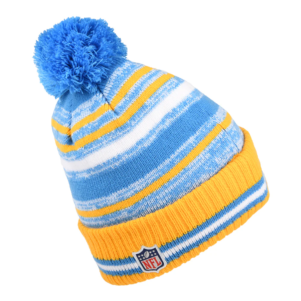 New Era Los Angeles Chargers Bommelmütze - NFL Sport Knit OTC - Blau-Gold - Image 2
