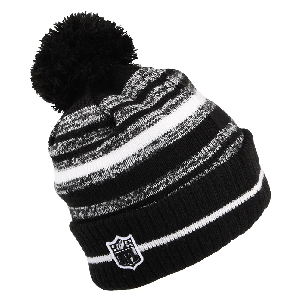 New Era Minnesota Vikings Bommelmütze - NFL Sport Knit - Schwarz-Weiß - Image 2