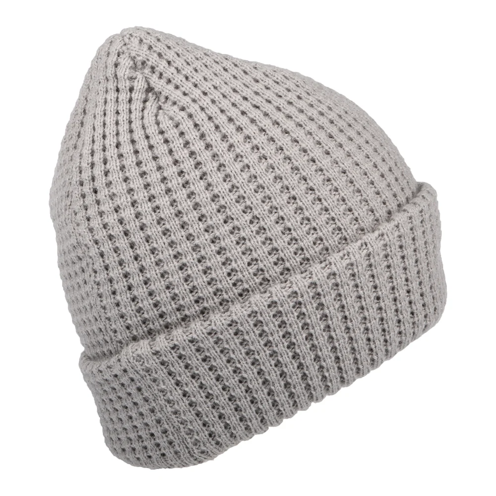 New Era mit Umschlag L.A. Lakers Beanie Mütze - NBA Team Waffle Knit - Grau - Image 2