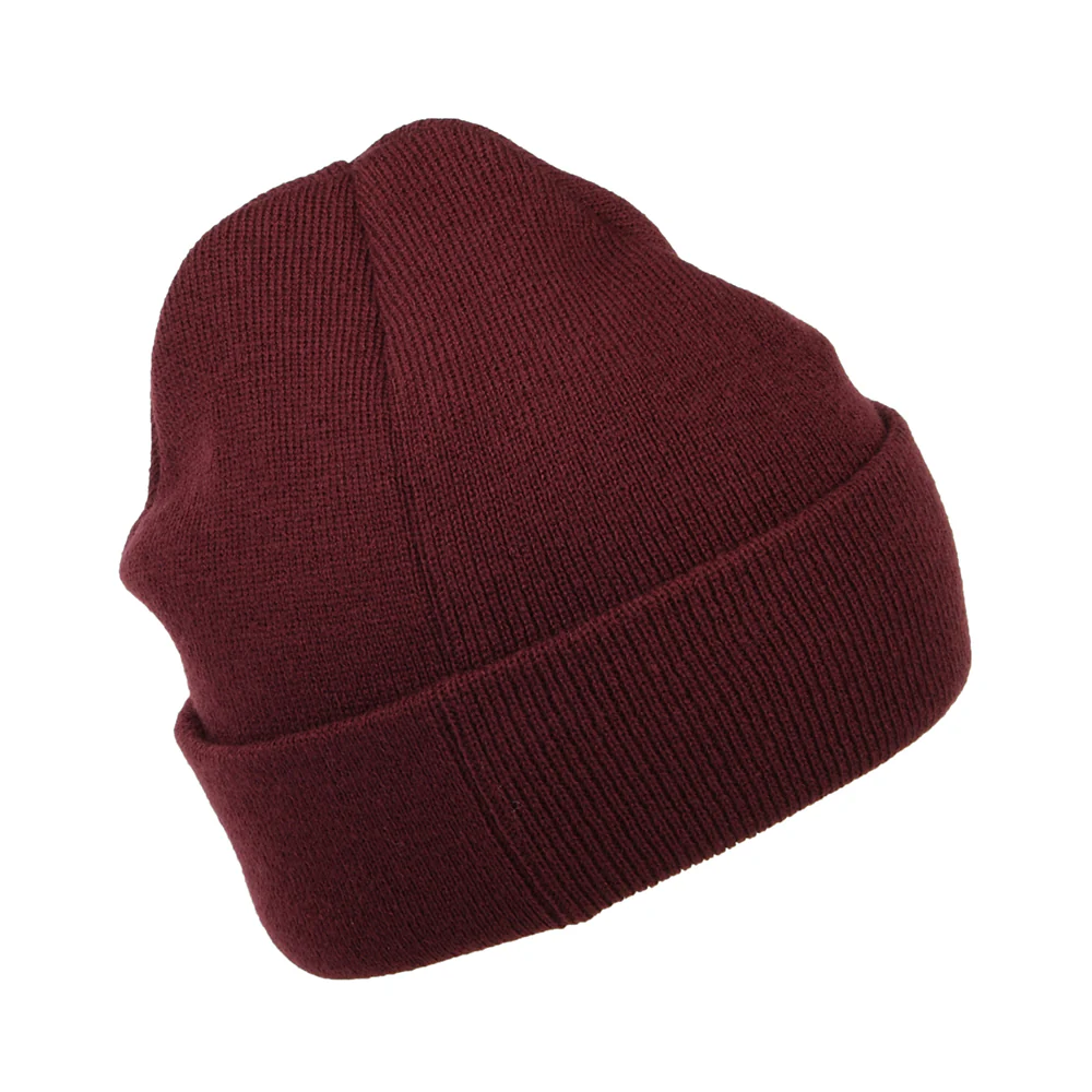 New Era NE Pop Short mit Umschlag Beanie Mütze - Kastanienbraun - Image 2