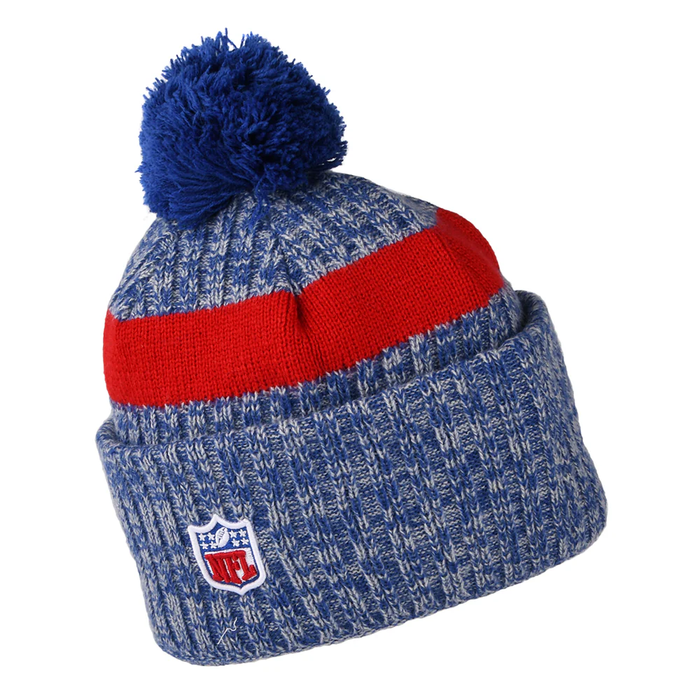 New Era New York Giants Bommelmütze NFL Sideline Sport Knit - Blau-Rot - Image 2