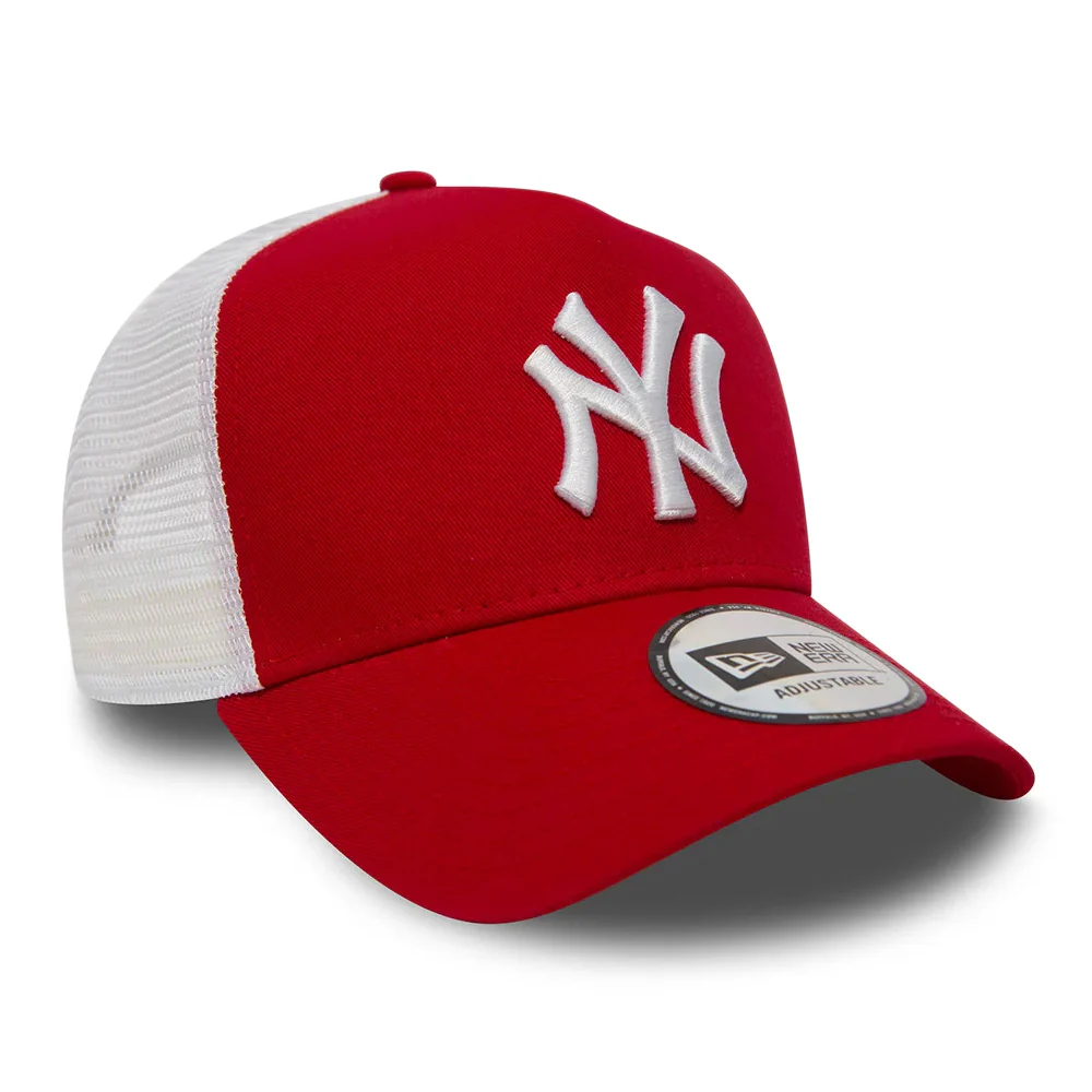 New Era A-Frame New York Yankees Trucker Cap - MLB League Essential II - Rot - Image 2