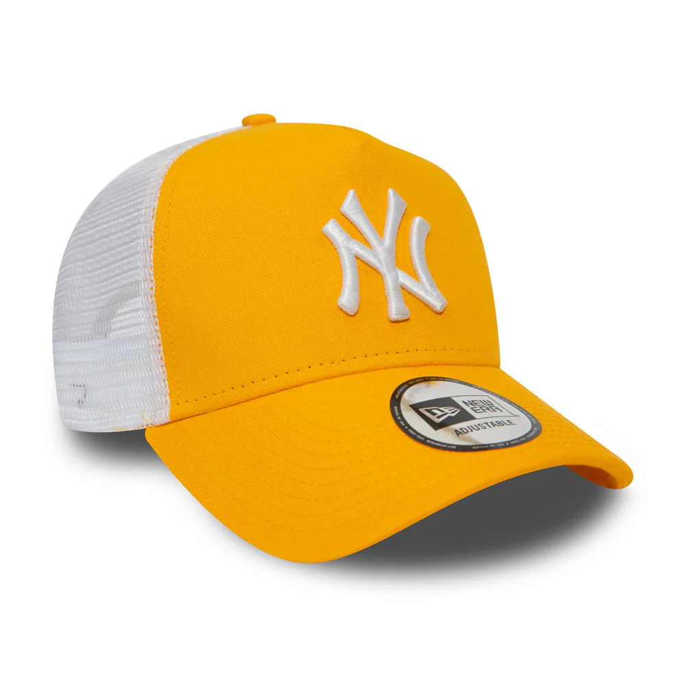 New Era New York Yankees Trucker Cap - MLB League Essential - Senfgelb - Image 3