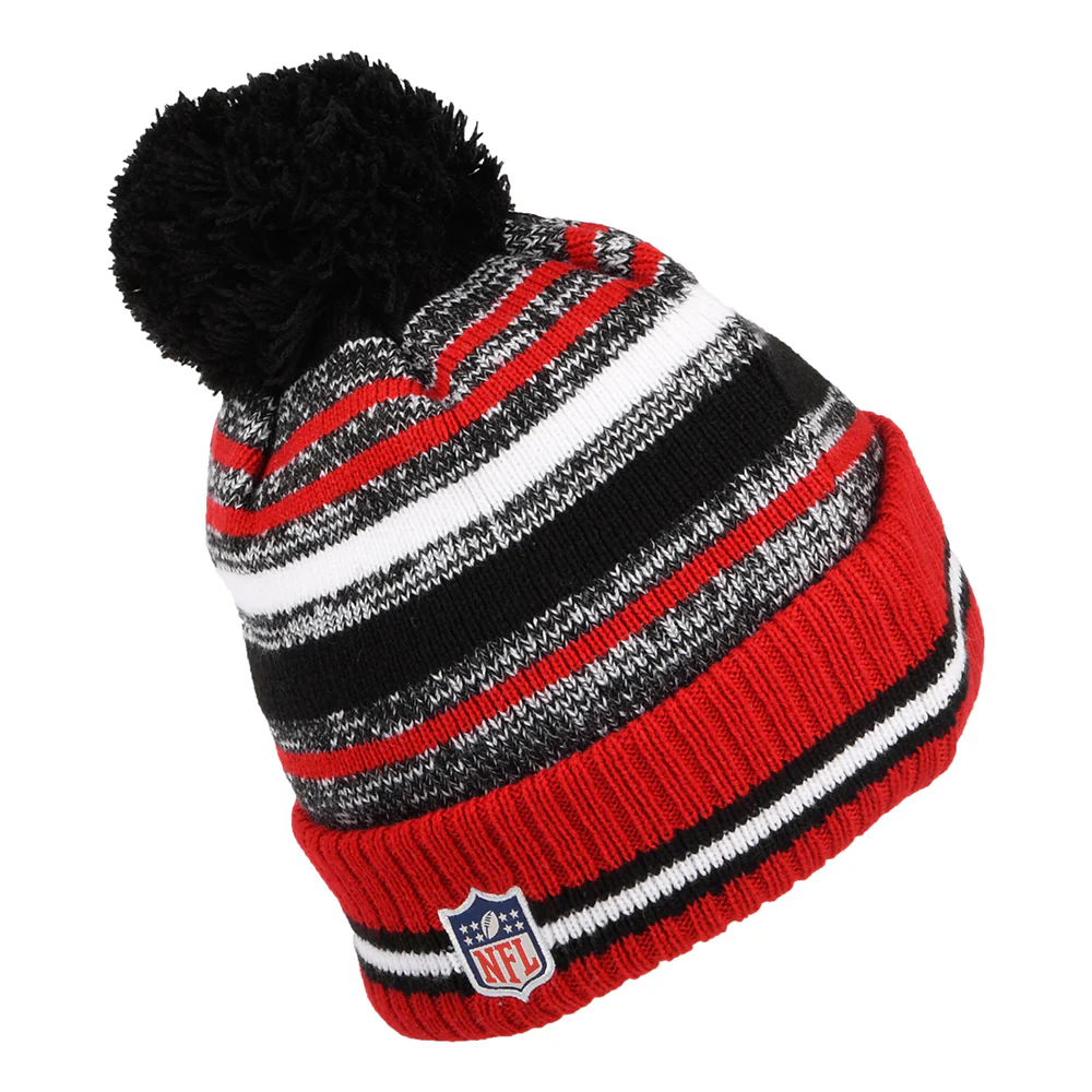 New Era San Francisco 49ers Bommelmütze - NFL Sport Knit OTC - Rot-Schwarz - Image 2