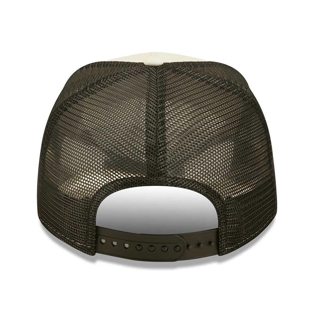 New Era State Patch A-Frame Trucker Cap - Steingrau - Image 4